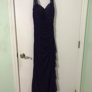 Purple prom dress